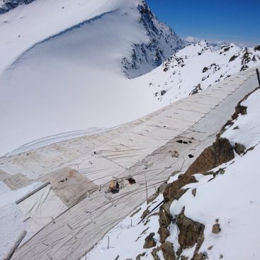 Corvatsch Gletscher Snowfarming
